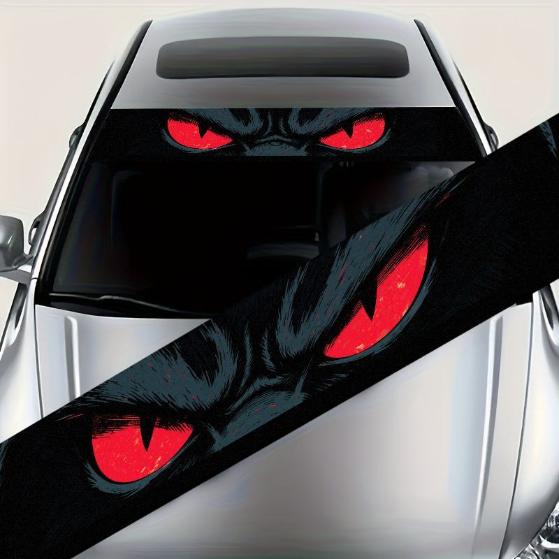Car Accessories Banner - ملصق فينيل ذاتي اللصق مقاوم للماء
