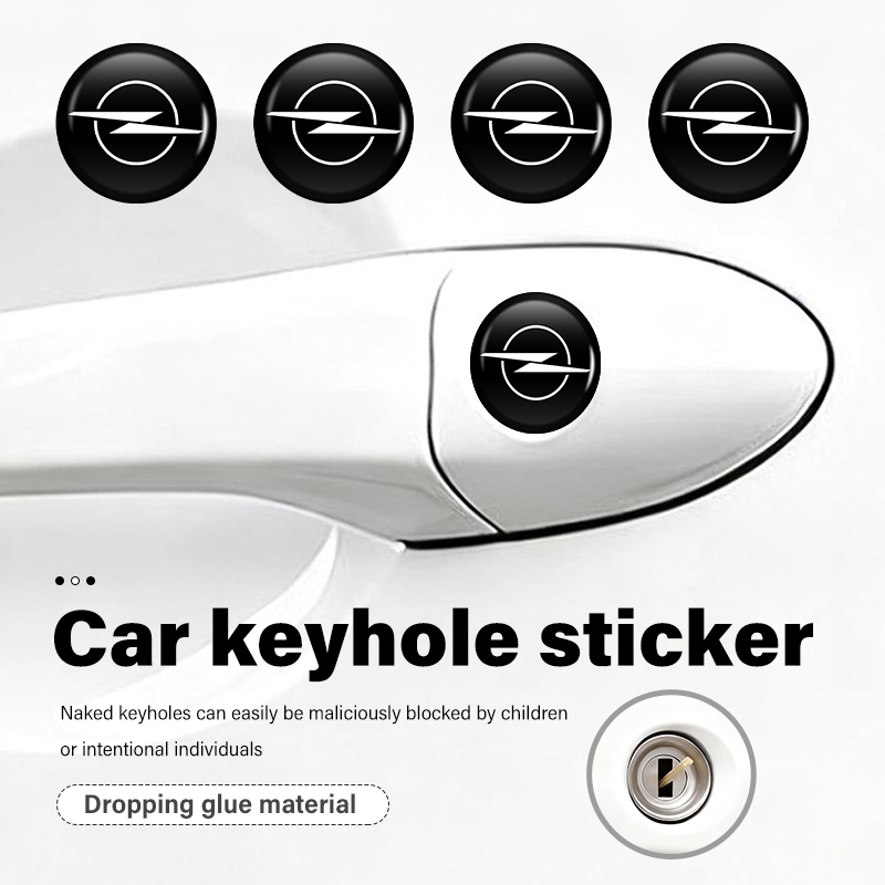 D.A.D Car Accessories - ملصق زخرفي لمفتاح السيارة بحجم 14