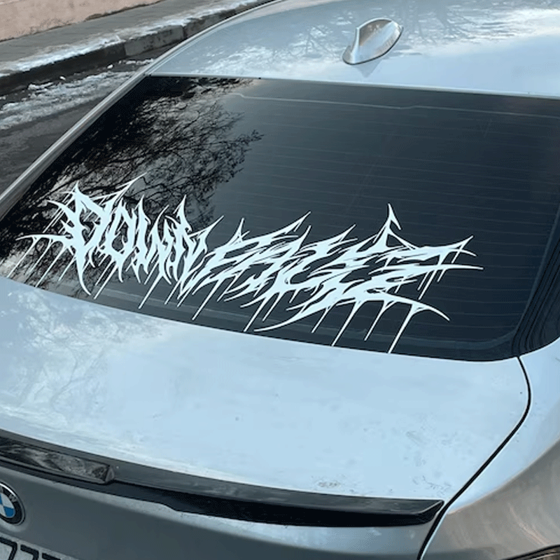 Car Accessories Banner - ملصقات سيارات JDM للزينة، شريط زخرفي