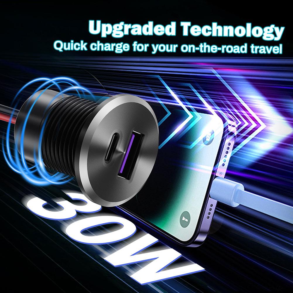 شاحن سيارة صغير مزدوج شحن سريع - مراجعة D.A.D Car Accessories وسعره