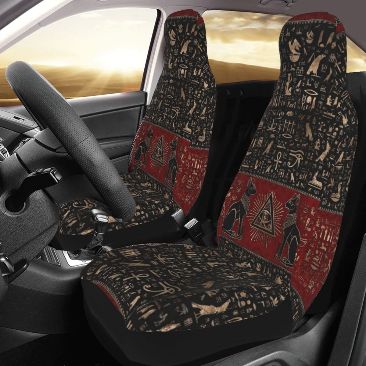 غطاء مقعد السيارة العالمي بتصم - مراجعة Car Accessories Egypt وسعره