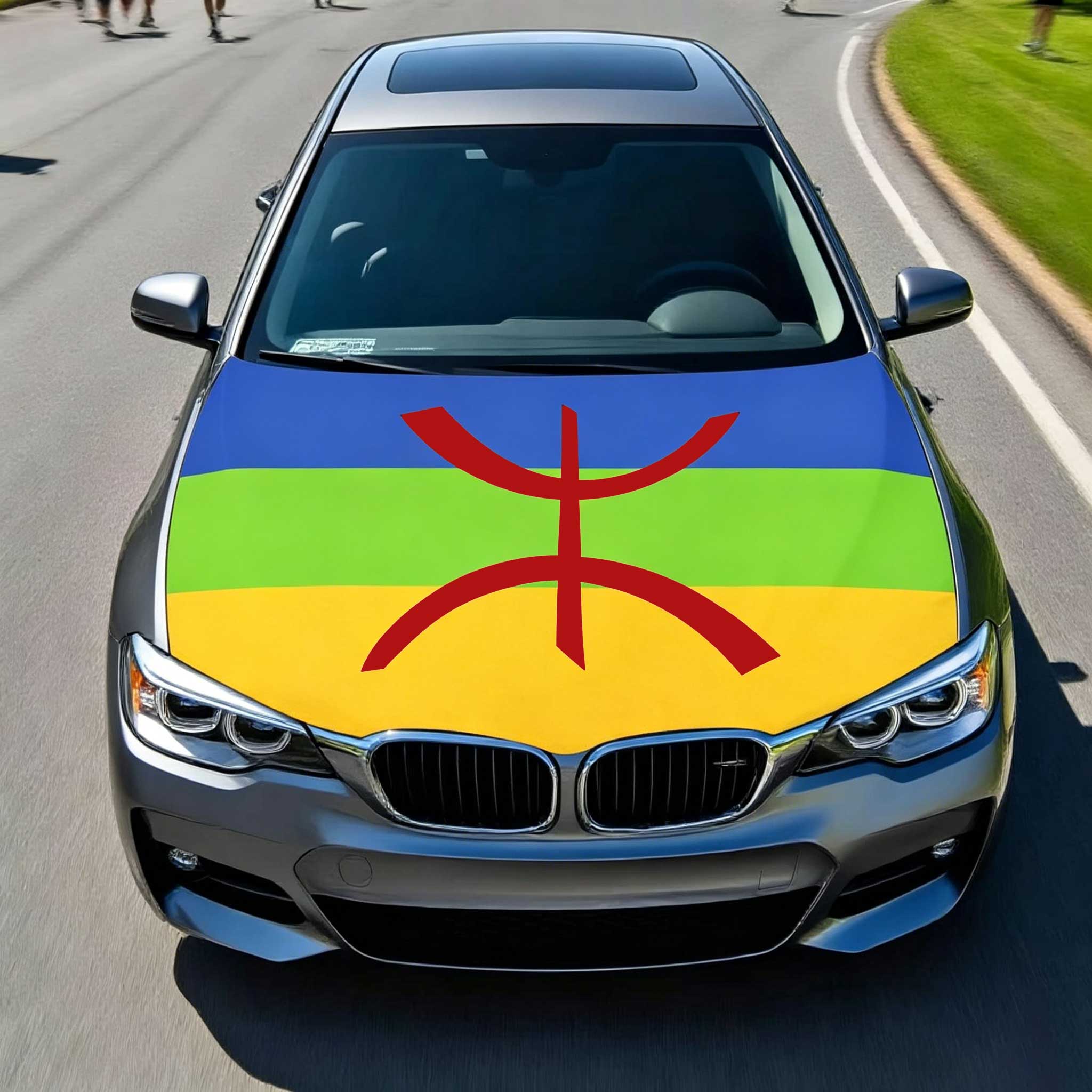 علم وطني بربري كابيلي مقاس 3.8 - مراجعة Car Accessories Egypt وسعره