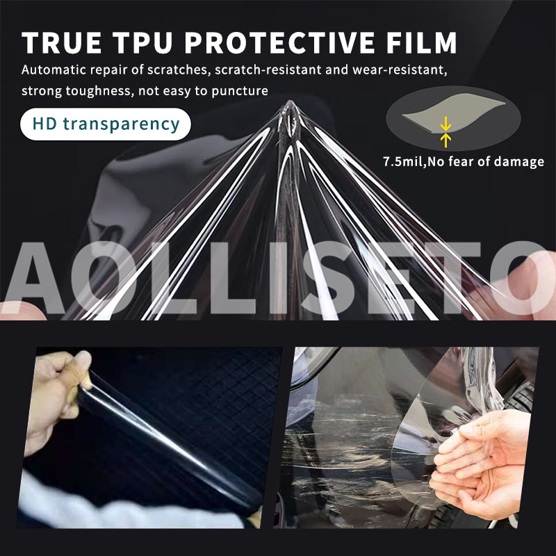 ملصق طبقة حماية من مادة TPU شب - مراجعة Car Door Handle Protector وسعره