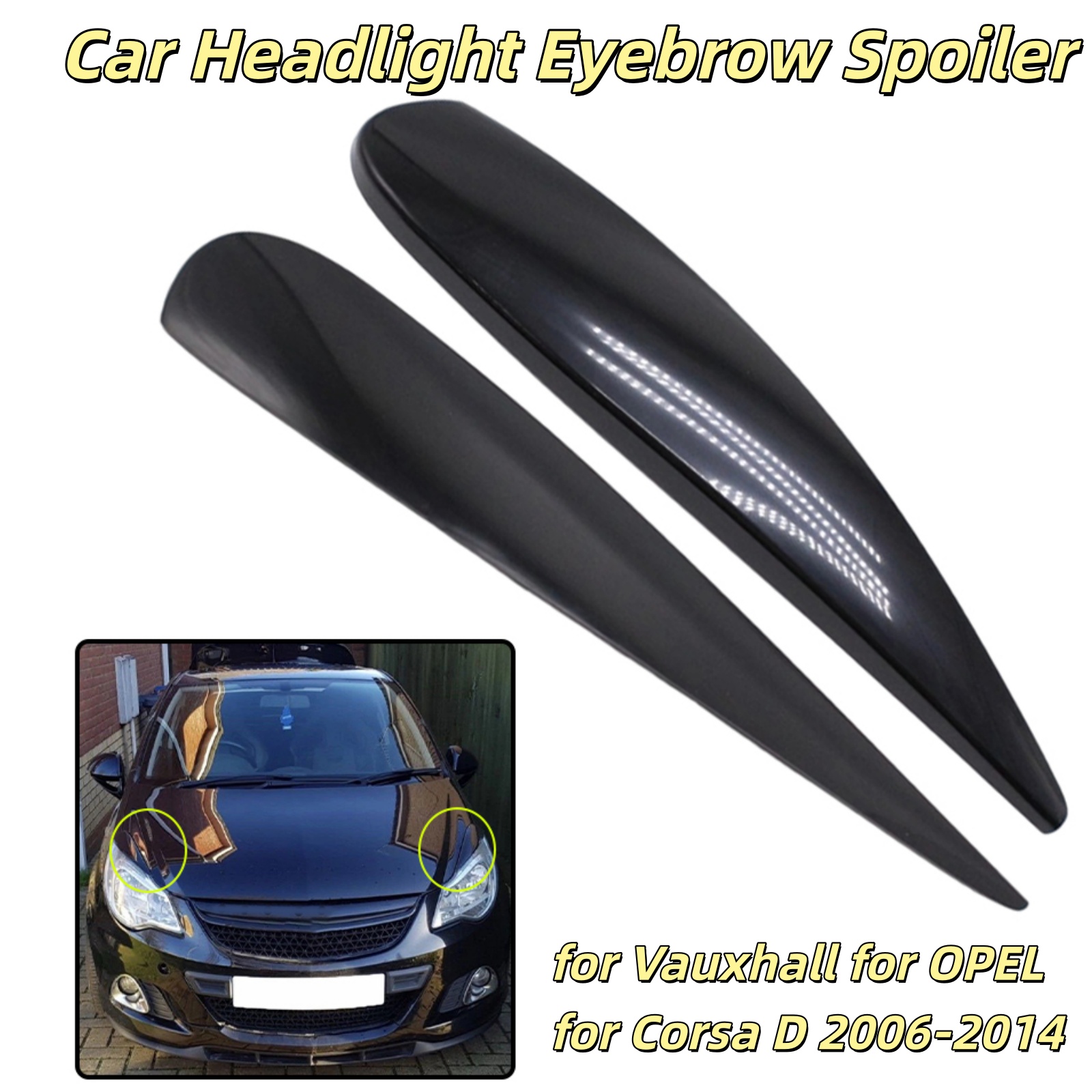 غطاء حواجب المصابيح الأمامية ل - مراجعة D.A.D Car Accessories وسعره