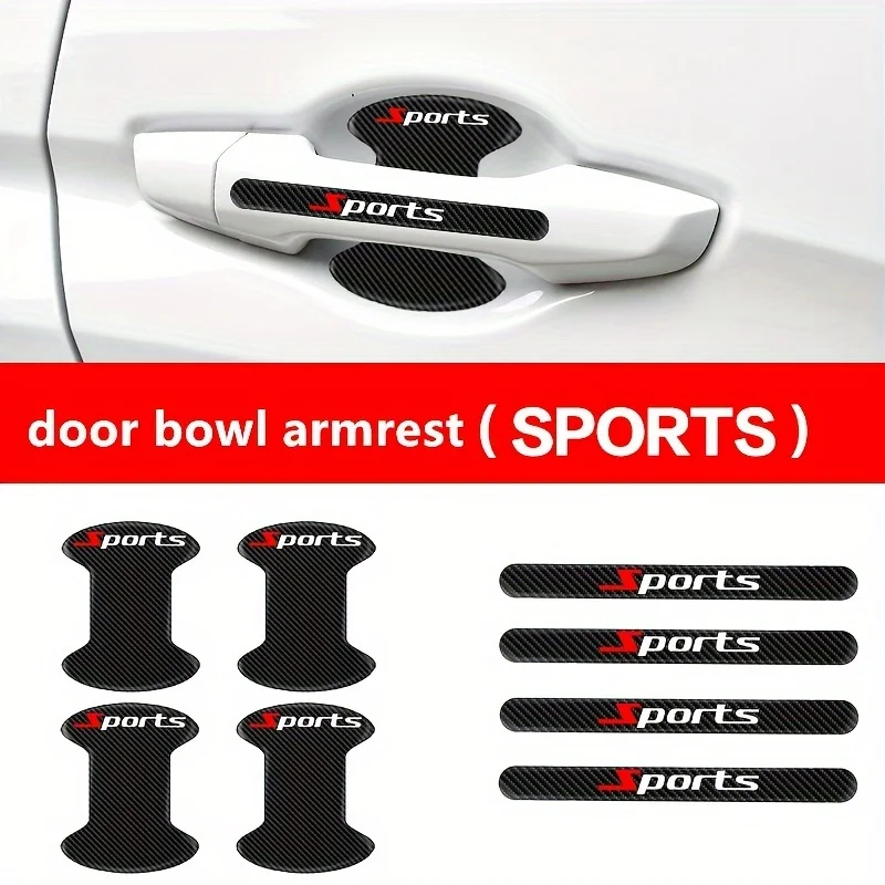 8 قطع/مجموعة من واقيات مقابض أ - مراجعة Car Door Handle Protector وسعره