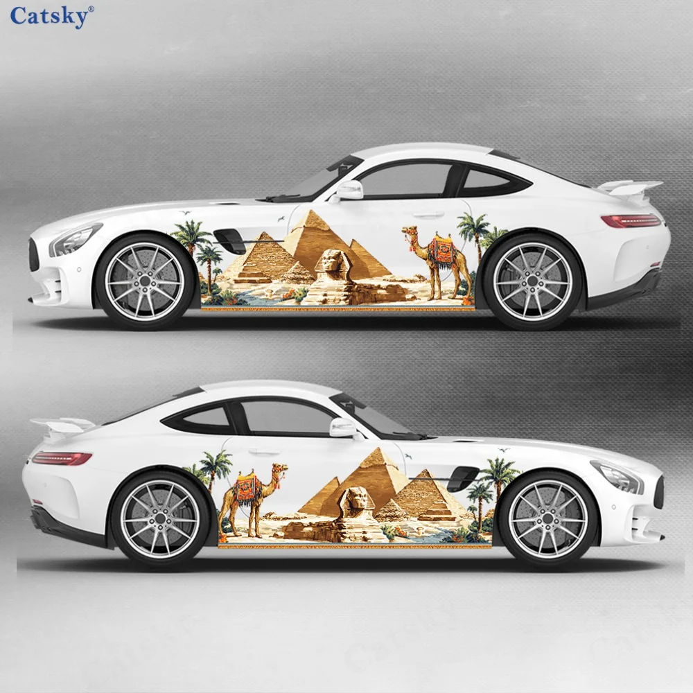 ملصقات جانبية للسيارة بتصميم أ - مراجعة Car Accessories Egypt وسعره