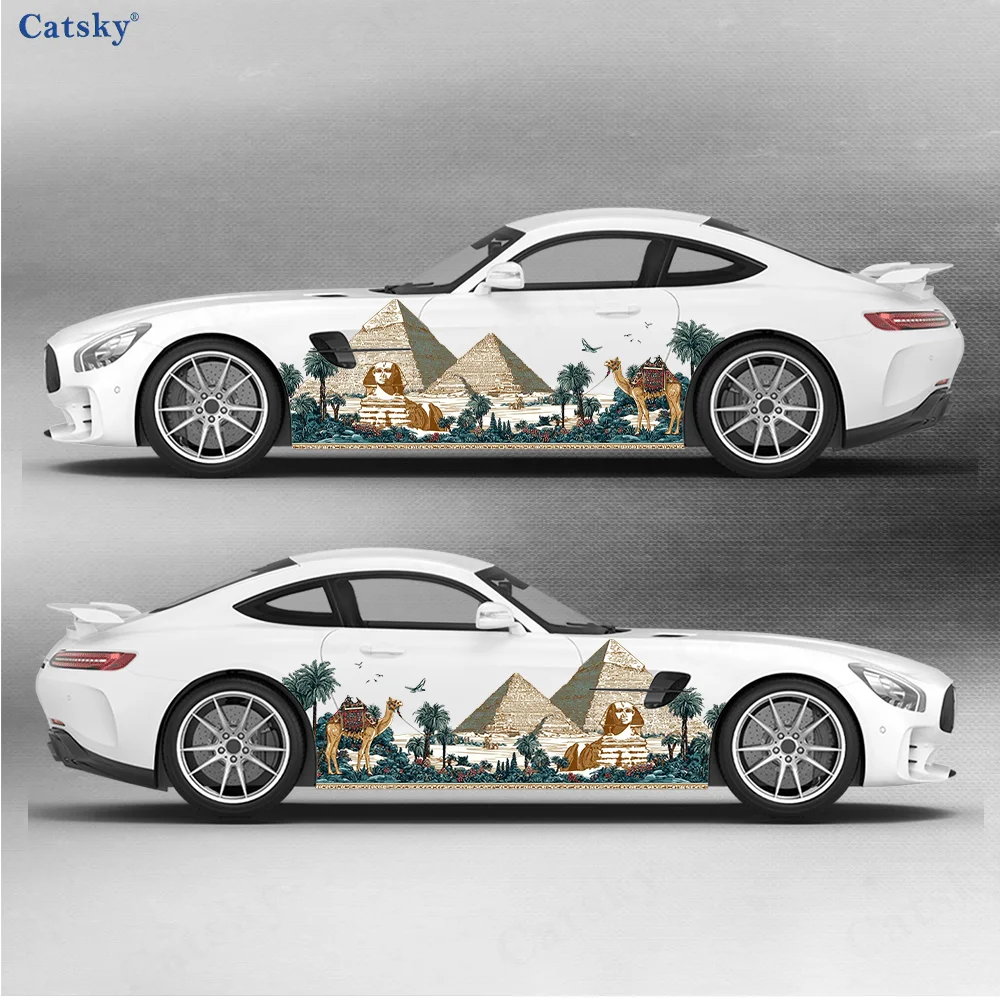 ملصقات جانبية للسيارة بتصميم أ - مراجعة Car Accessories Egypt وسعره