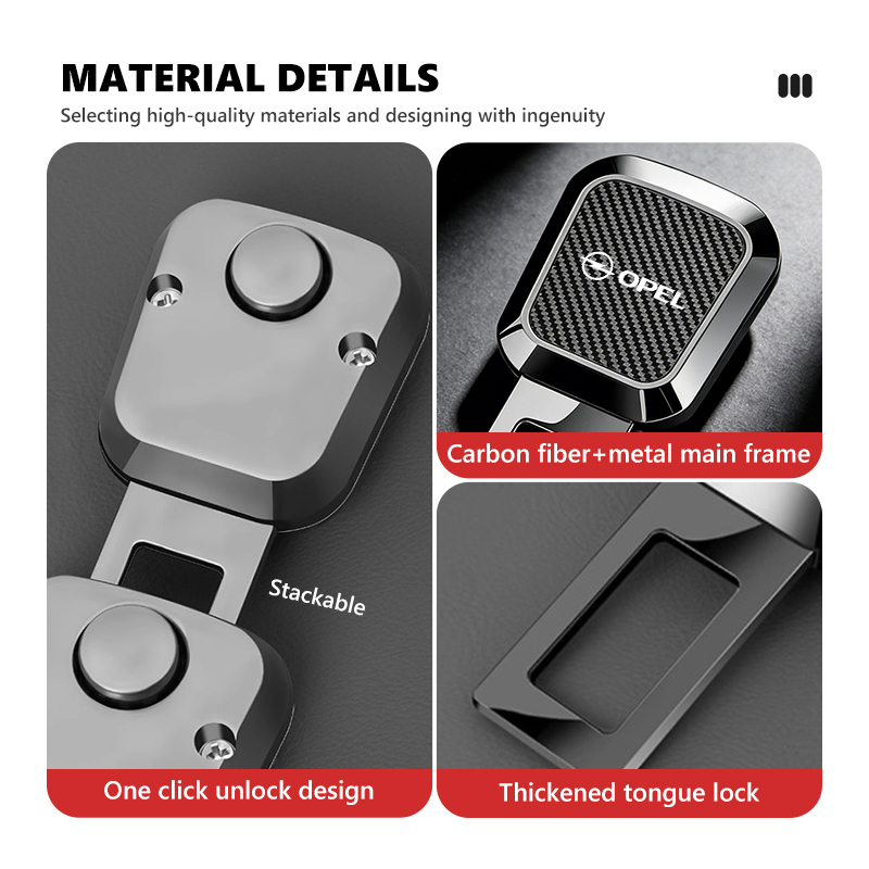 موسع حزام الأمان وقفل مشبك حزا - مراجعة D.A.D Car Accessories وسعره