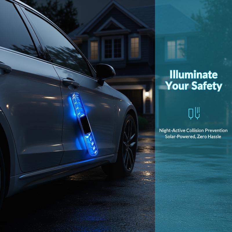 ضوء وامض LED يعمل بالطاقة الشم - مراجعة Car Door Handle Protector وسعره